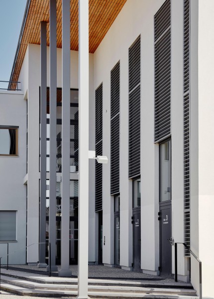 Façade de la Maison de l'Isère de La tour du Pin