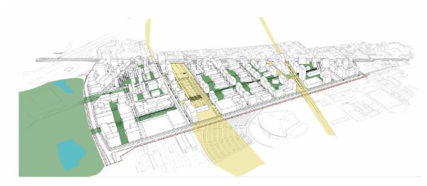 Atelier PARIS Plan architectural pour La Cartoucherie