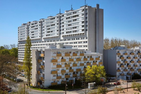 Vue d'ensemble de la Résidence JD Trait à Caluire-et-cuire